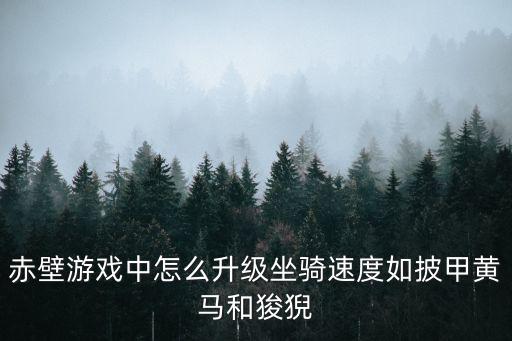复古传奇手游坐骑怎么升级，你知道复古传奇怎么升级装备