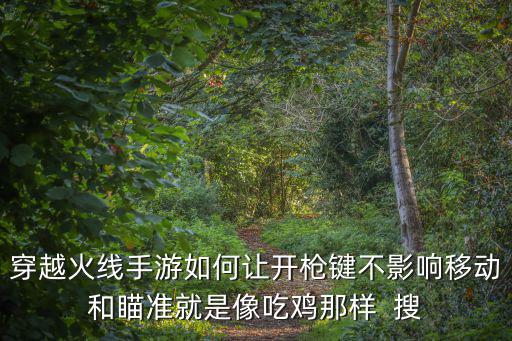 cf手游重击键怎么移动，Cf手游重击键在哪找