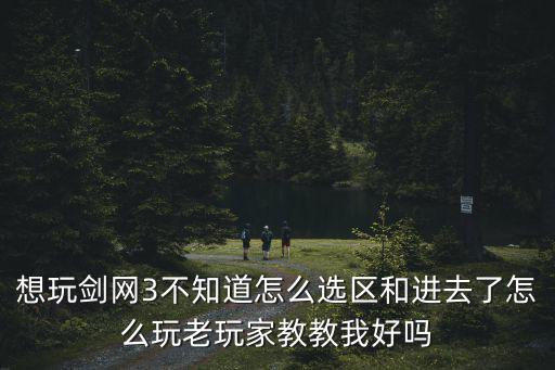 剑网三手游怎么选择服务器，想玩剑网3不知道怎么选区和进去了怎么玩老玩家教教我好吗