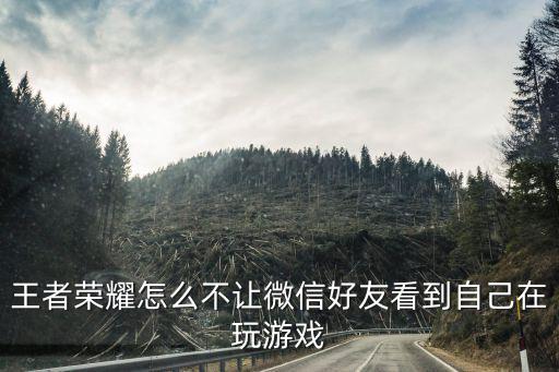 微信怎么屏蔽手游好友，不想让游戏里的人加微信怎么说