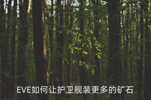 EVE如何让护卫舰装更多的矿石