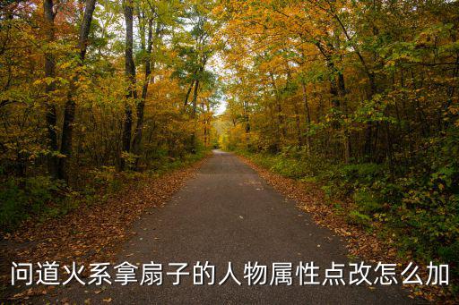 问道火系拿扇子的人物属性点改怎么加