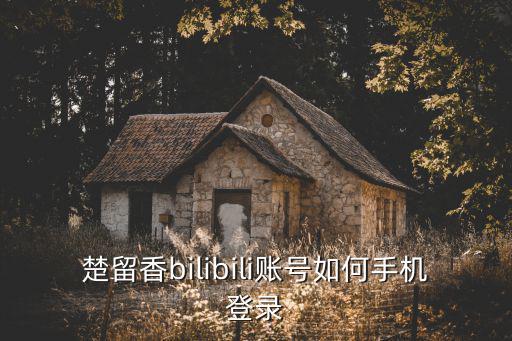 楚留香bilibili账号如何手机登录