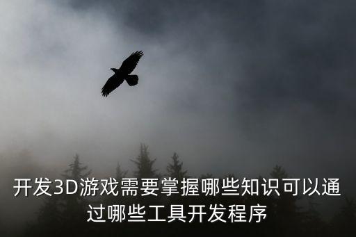 开发3D游戏需要掌握哪些知识可以通过哪些工具开发程序