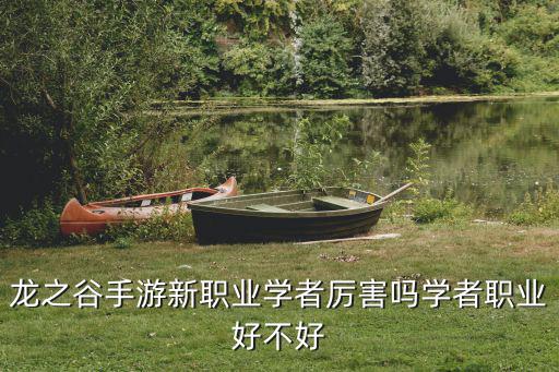 龙之谷手游新职业学者厉害吗学者职业好不好