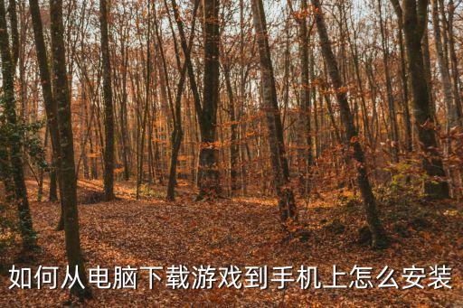 电脑怎么下动物之星手游，如何从电脑下载游戏到手机上怎么安装