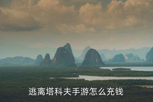 怎么给手游逃离塔科夫充钱，逃离塔科夫手游怎么充钱