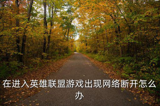 玩英雄联盟手游断网怎么回事，在进入英雄联盟游戏出现网络断开怎么办