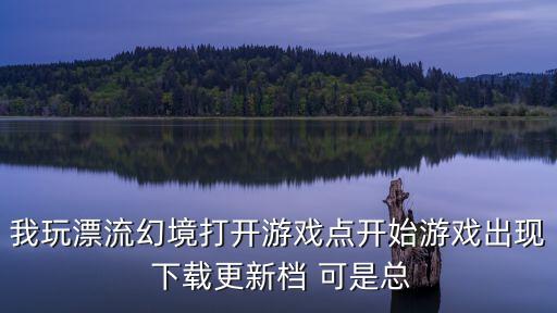 我玩漂流幻境打开游戏点开始游戏出现 下载更新档 可是总