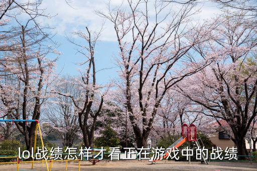 lol战绩怎样才看正在游戏中的战绩