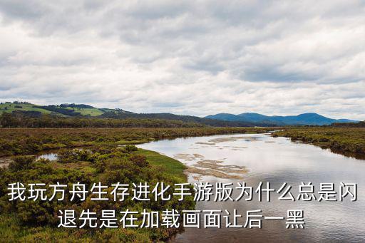 我玩方舟生存进化手游版为什么总是闪退先是在加载画面让后一黑