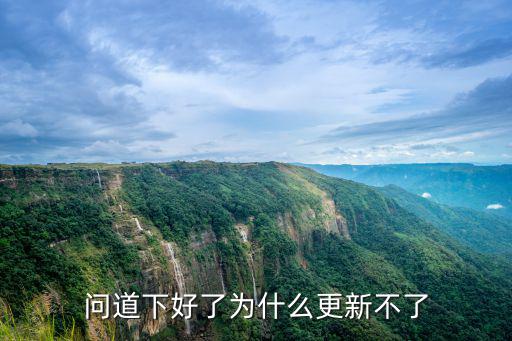 问道下好了为什么更新不了