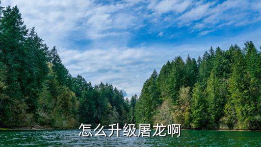 怎么升级屠龙啊