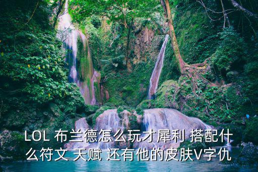 LOL 布兰德怎么玩才犀利 搭配什么符文 天赋 还有他的皮肤V字仇
