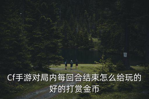 cf手游爆破怎么打赏别人，cf手游爆破为啥不能点赞
