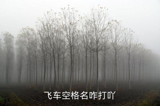 手游飞车名字空格怎么打视频教程，飞车空格名咋打吖