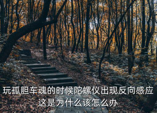 apex手游陀螺仪怎么是反的，玩孤胆车魂的时候陀螺仪出现反向感应这是为什么该怎么办