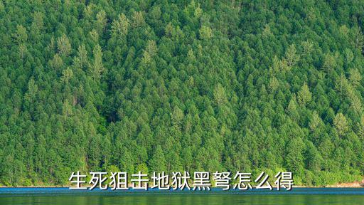 生死狙击地狱黑弩怎么得