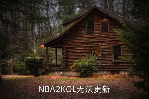 NBA2KOL无法更新