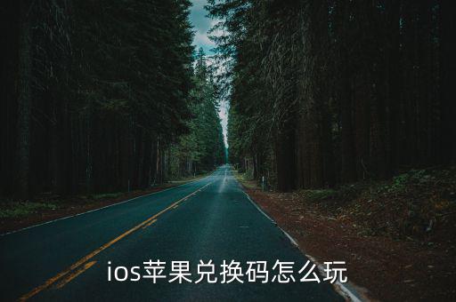 ios苹果兑换码怎么玩