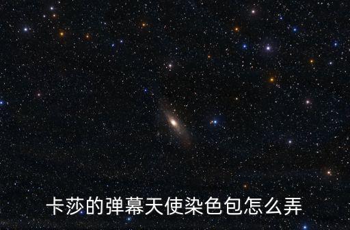 卡莎的弹幕天使染色包怎么弄