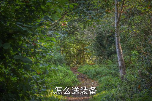 怎么送装备