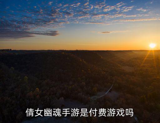 倩女幽魂手游是付费游戏吗