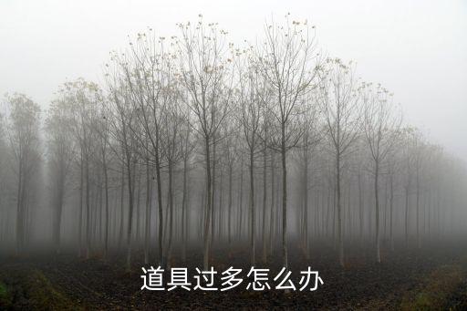 道具过多怎么办