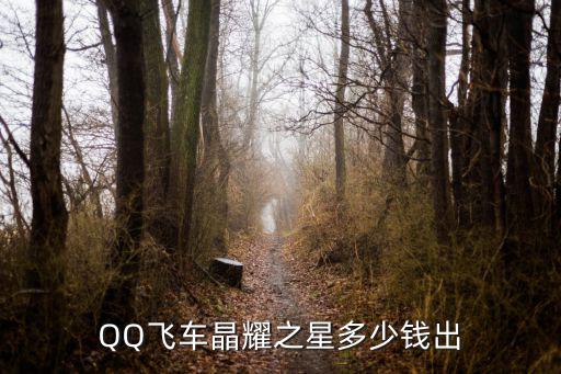 手游qq飞车星耀之星怎么获得，QQ飞车晶耀之星多少钱出