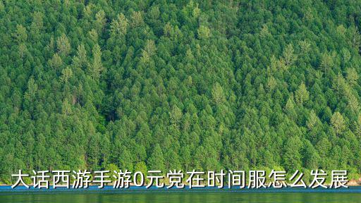 大话西游手游0元党在时间服怎么发展
