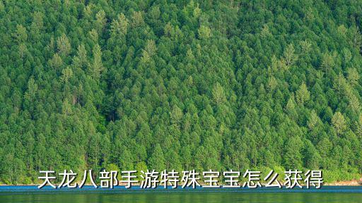 天龙八部手游特殊宝宝怎么获得