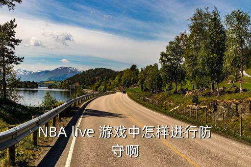 NBA live 游戏中怎样进行防守啊