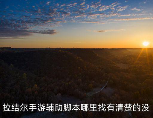 拉结尔手游怎么免费进去，拉结尔免费多开辅助在哪儿可以找到选择哪个好