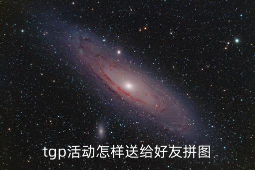 tgp活动怎样送给好友拼图
