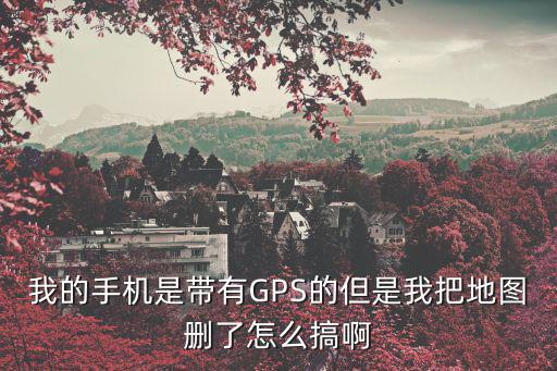 我的手机是带有GPS的但是我把地图删了怎么搞啊