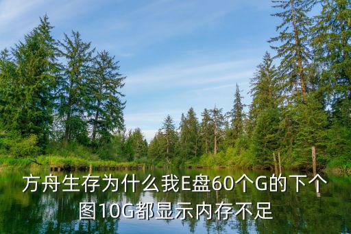 方舟手游16g内存不足怎么办，方舟生存为什么我E盘60个G的下个图10G都显示内存不足