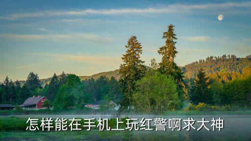 怎样能在手机上玩红警啊求大神