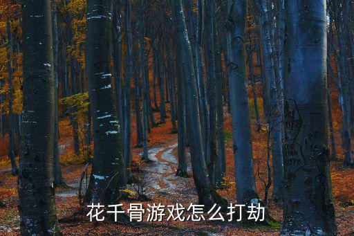 花千骨游戏怎么打劫
