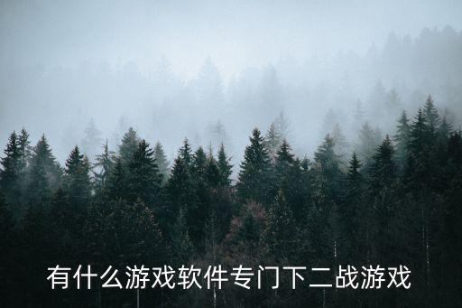 怎么下载二战类手游，有什么游戏软件专门下二战游戏
