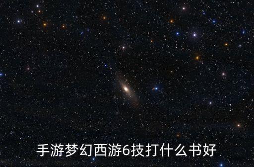 手游梦幻西游6技打什么书好
