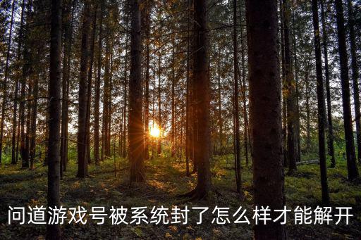 问道手游被冻结怎么办，问道手游被封号了怎么办