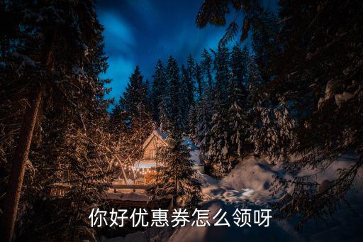 小七手游优惠券怎么弄，你好优惠券怎么领呀