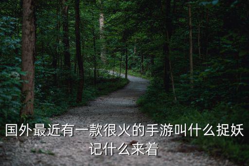 国外最近有一款很火的手游叫什么捉妖记什么来着