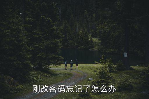 刚改密码忘记了怎么办