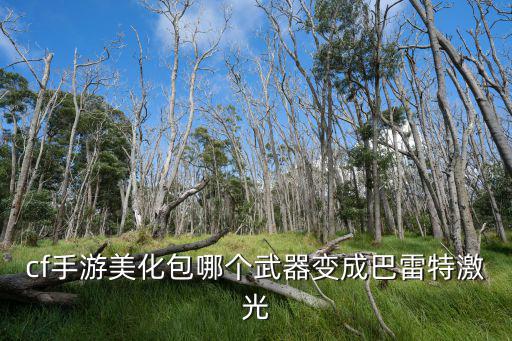 cf手游怎么弄激光巴雷特限时的，cf手游美化包哪个武器变成巴雷特激光