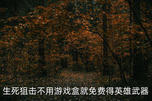 生死狙击不用游戏盒就免费得英雄武器