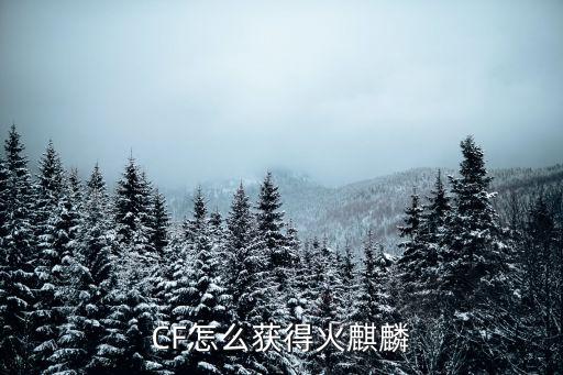 cf手游火麒麟核心碎片怎么获得，穿越火线火麒麟如何可以获得