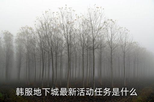 韩服dnf手游最新活动怎么做，韩服DNF新活动介绍
