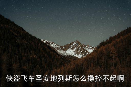 侠盗飞车圣安地列斯怎么操控不起啊