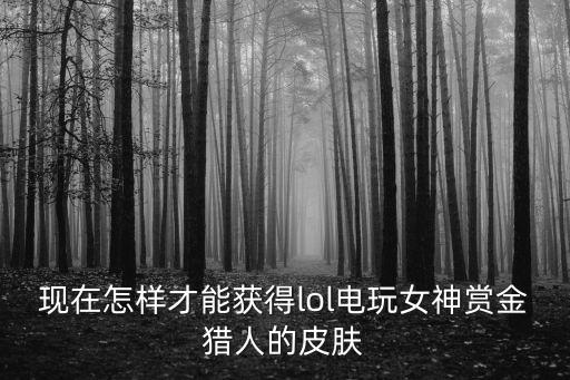 lol 手游赏金猎人怎么拿，lol上怎么领赏金猎人